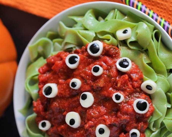 eyeball pasta