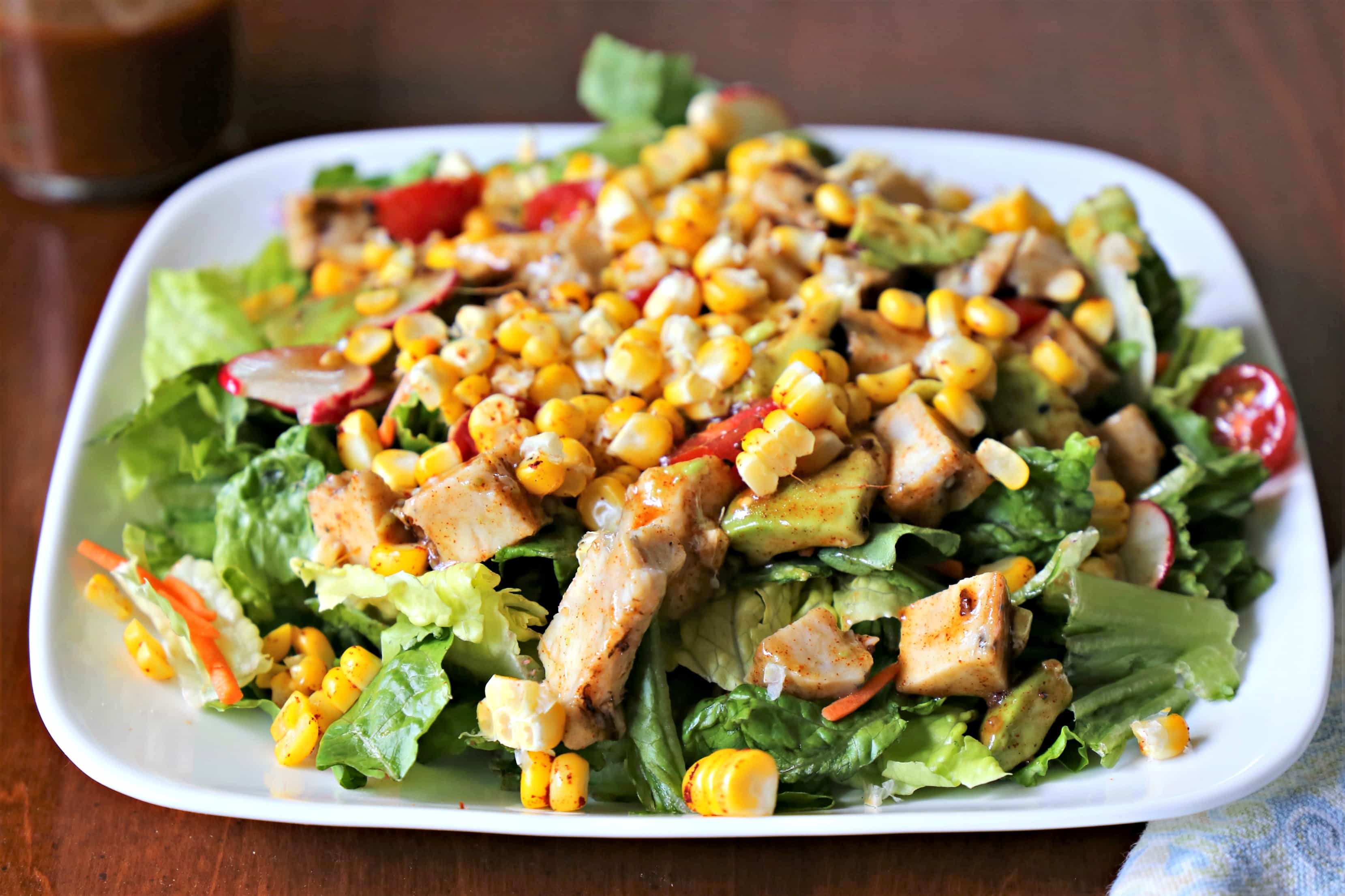 chicken and corn salad