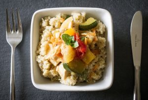 spicy chicken quinoa